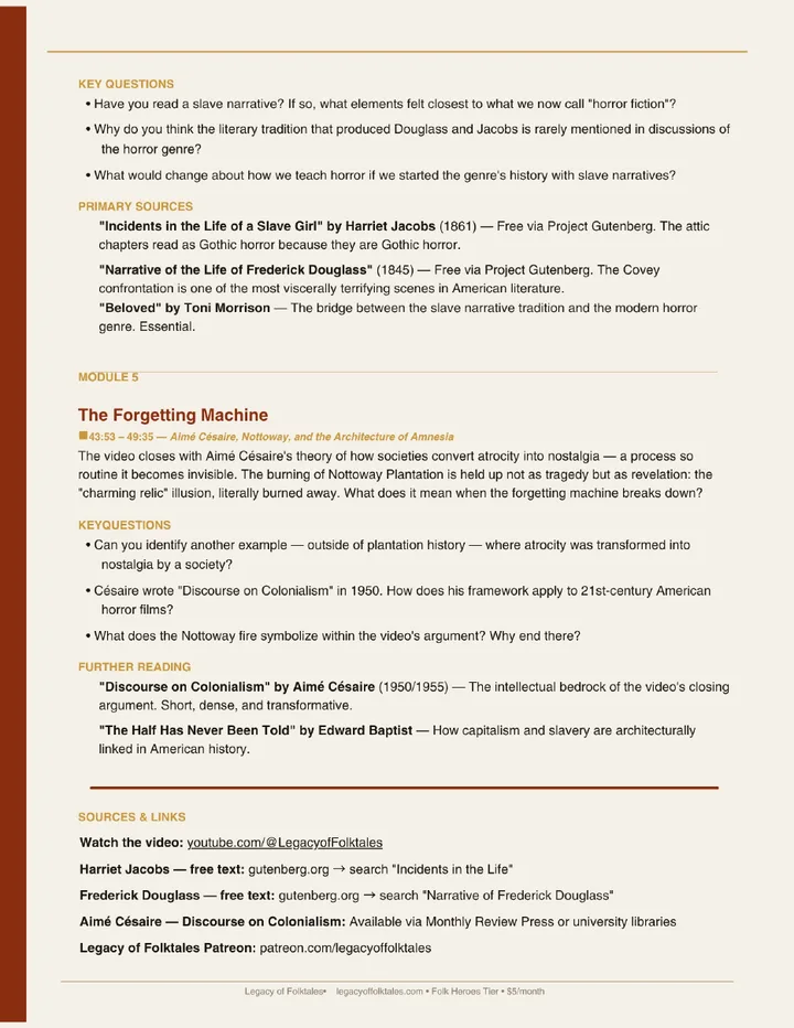 The Most Terrifying Trope in Modern Horror study guide, page 3